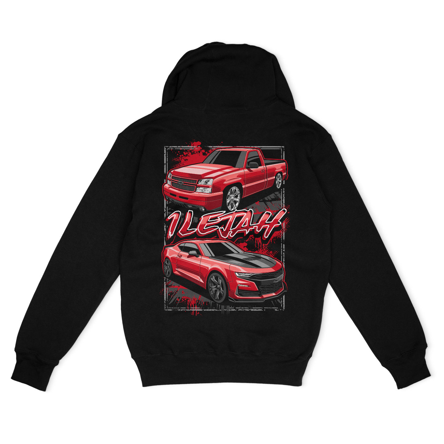 Red Truck Car Hoodie