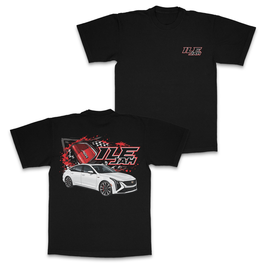 WHITE BLACKWING TEE